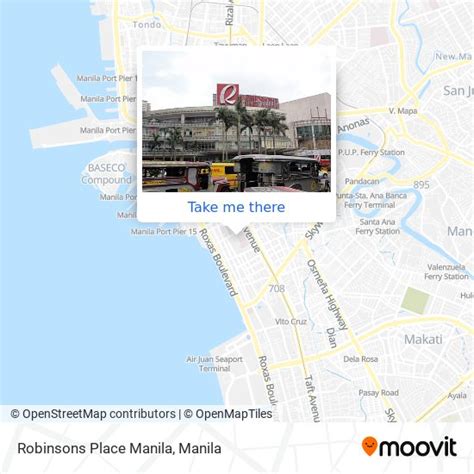 how to commute to robinsons manila|How to get to Robinsons Place (Robinsons Place .
